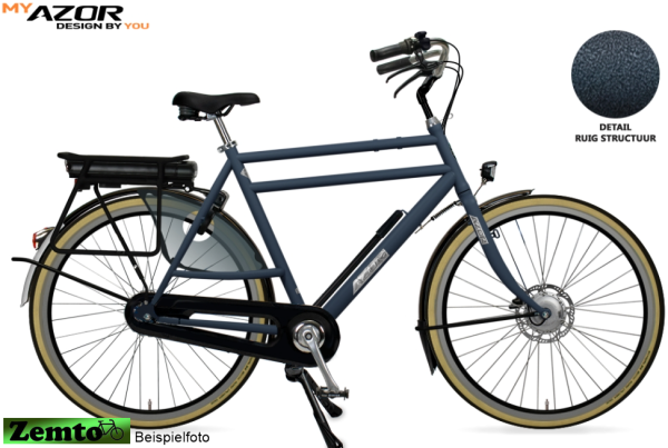 AZOR E-Bike Classic, Frontmotor Bafang, 28 Zoll, 7 Gang, konfigurierbar